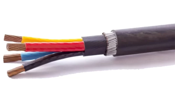 4 core armored cable